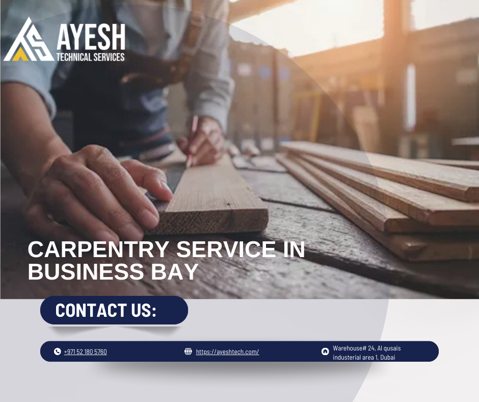 Top Carpentry Service in Business Bay, Dubai | 0521805760
