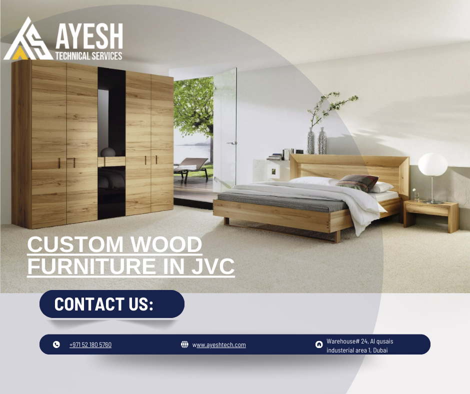 Professional Custom Wood Furniture in JVC | 0521805760