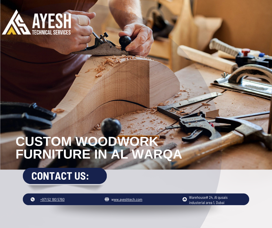 Best Custom Woodwork Furniture in Al Warqa, Dubai | 0521805760