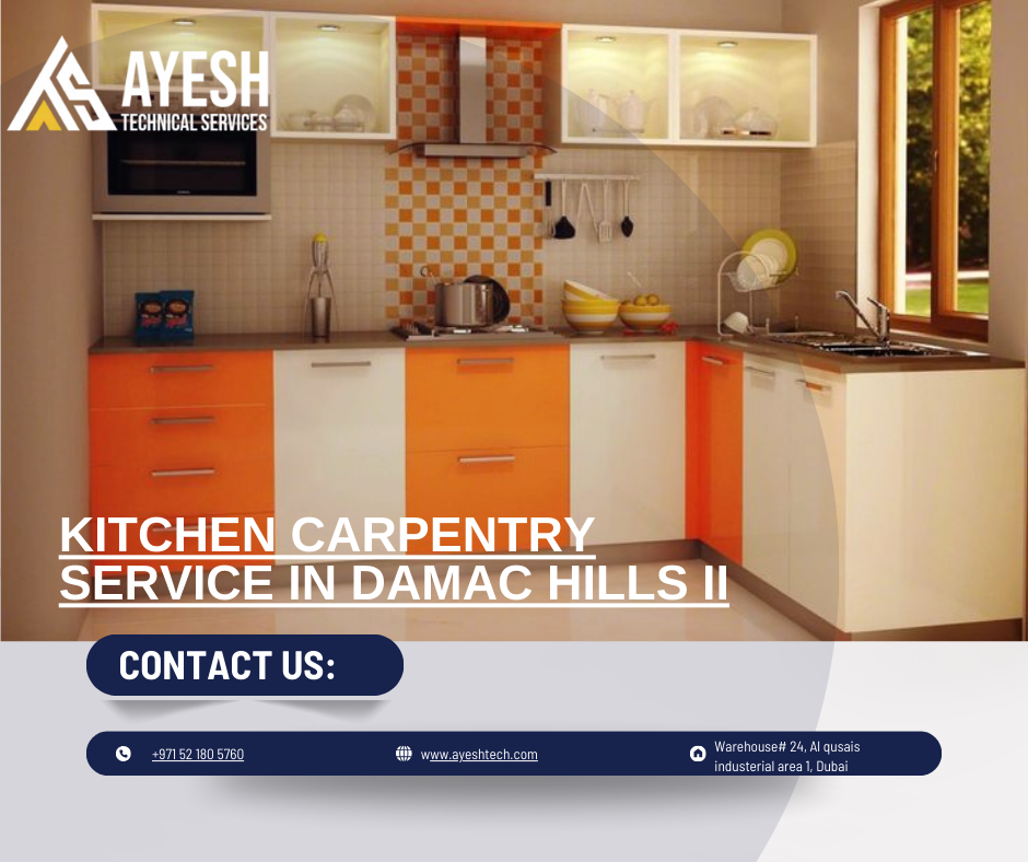 Kitchen Carpentry Service in Damac Hills II