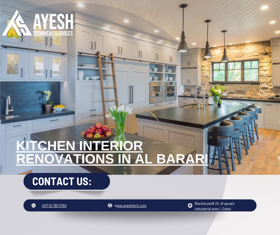Best Kitchen Interior Renovations in Al Barari, Dubai | 0521805760