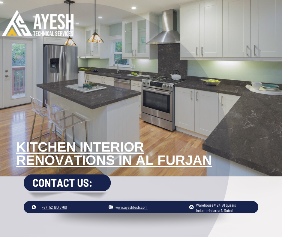 Best Kitchen Interior Renovations in Al Furjan | 0521805760