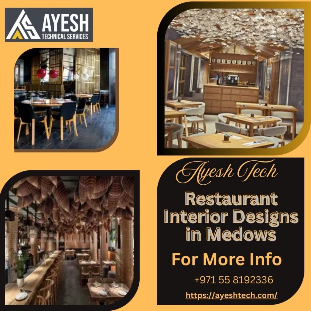 Restaurant Interior Designs in Medows