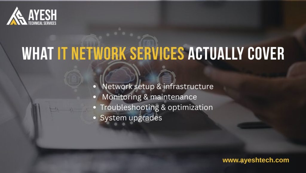 What IT Network Services Actually Cover What IT Network Services Actually Cover