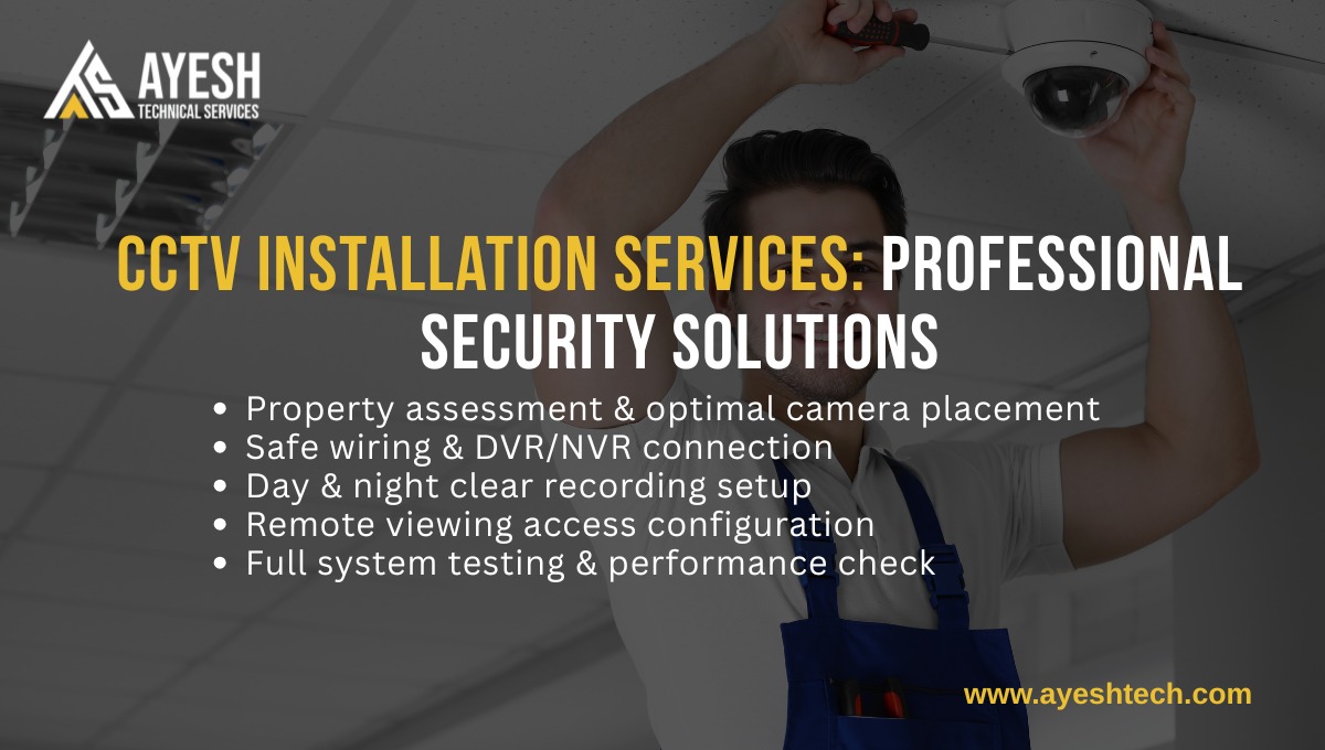 CCTV Installation Services CCTV Installation Services