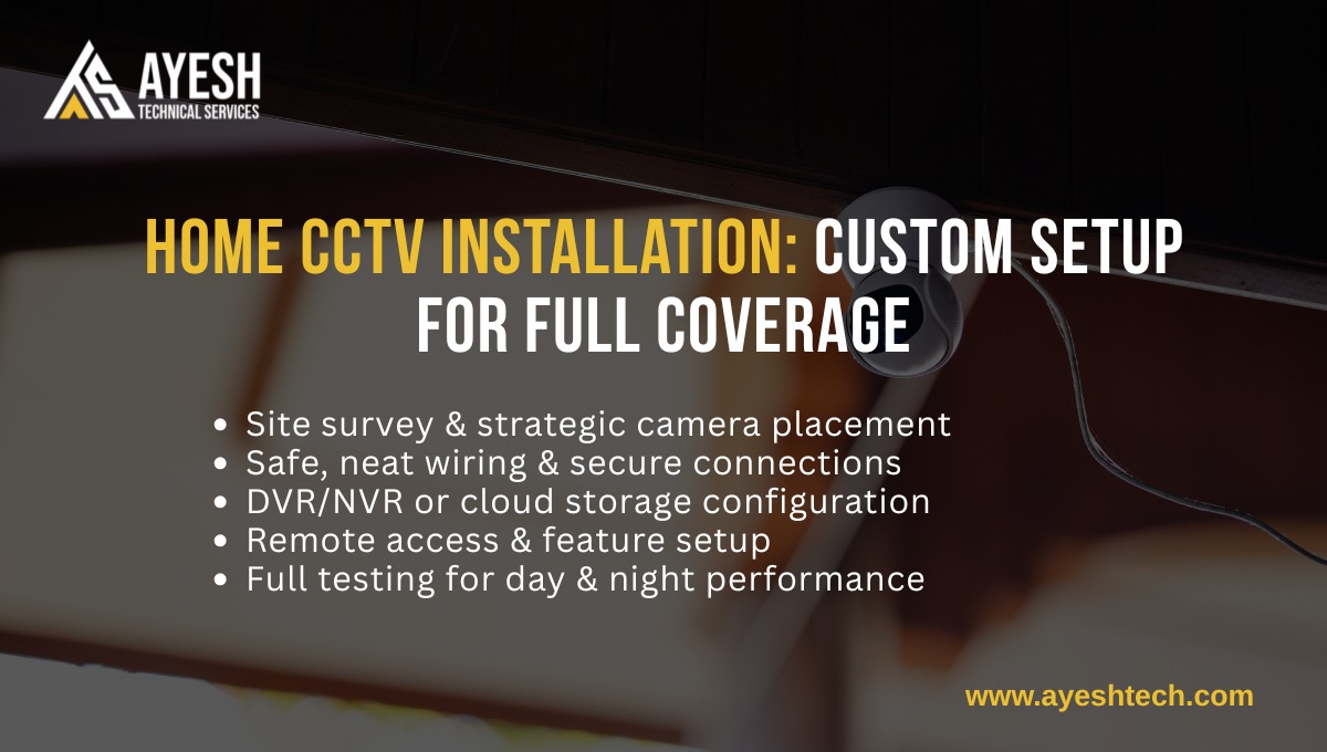 Home CCTV Installation Home CCTV Installation