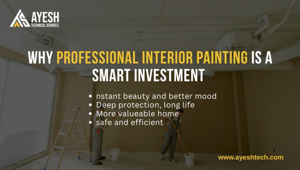 Why professional interior painting is a smart investment