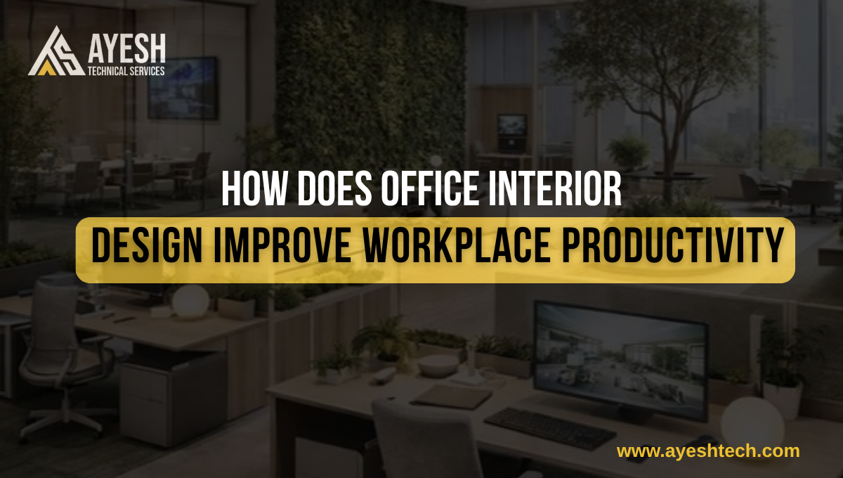 How Office Interior Design Improves Workplace Productivity