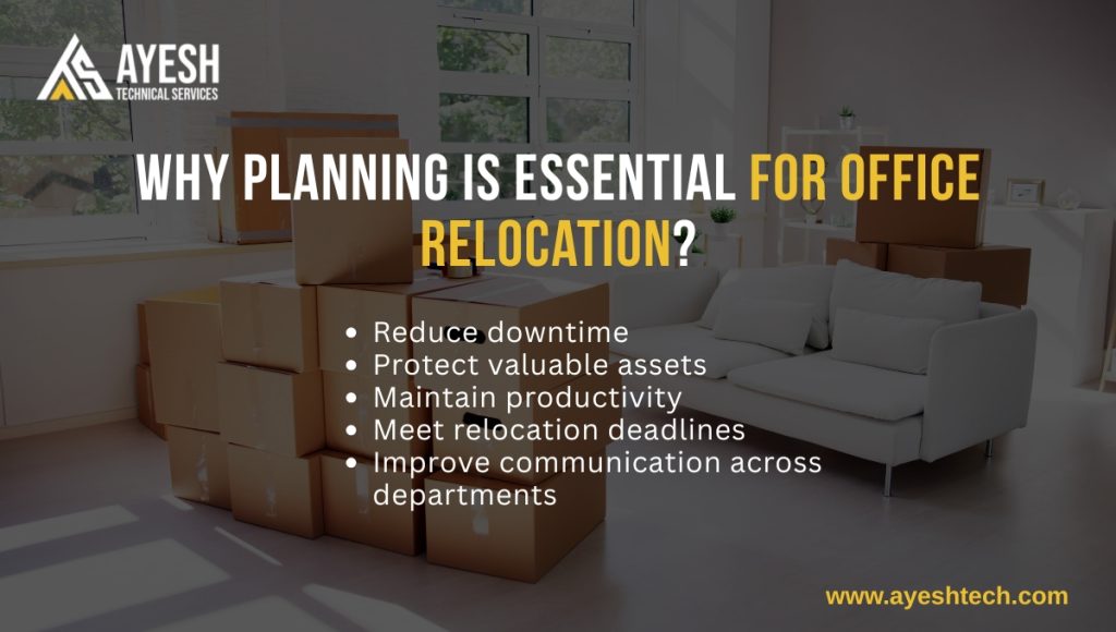 Why Planning Is Essential for Office Relocation