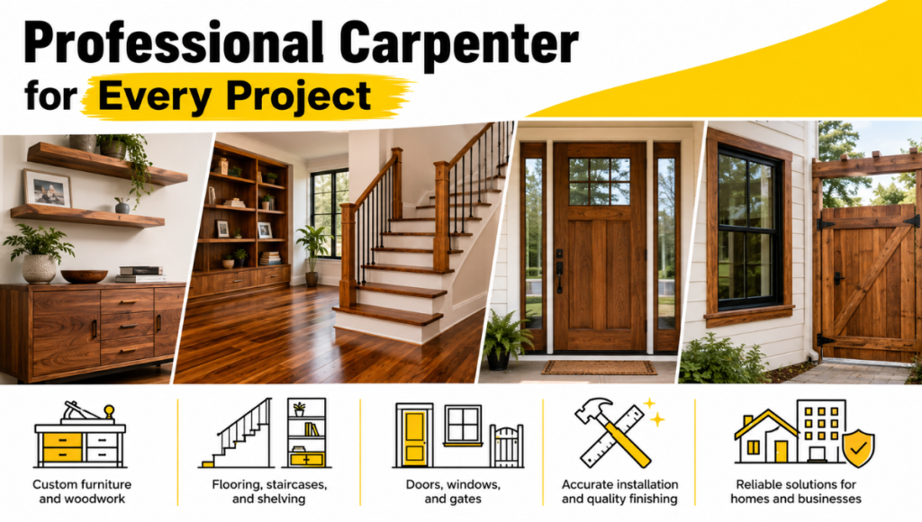 Professional Carpenter for Every Project Professional Carpenter for Every Project