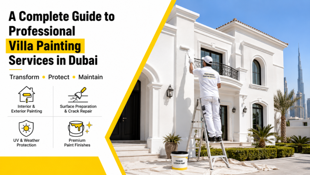 A Complete Guide to Professional Villa Painting Services in Dubai