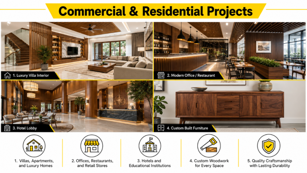 Commercial & Residential Projects Commercial & Residential Projects