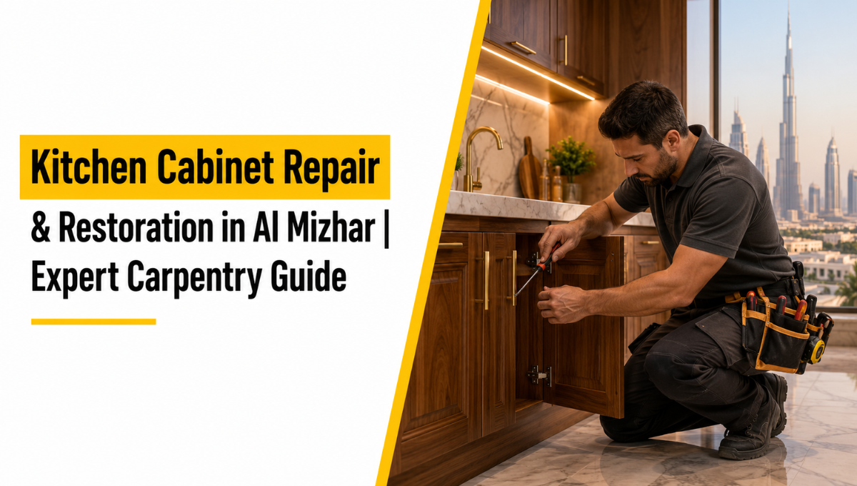 Kitchen Cabinet Repair & Restoration Services in Al Mizhar