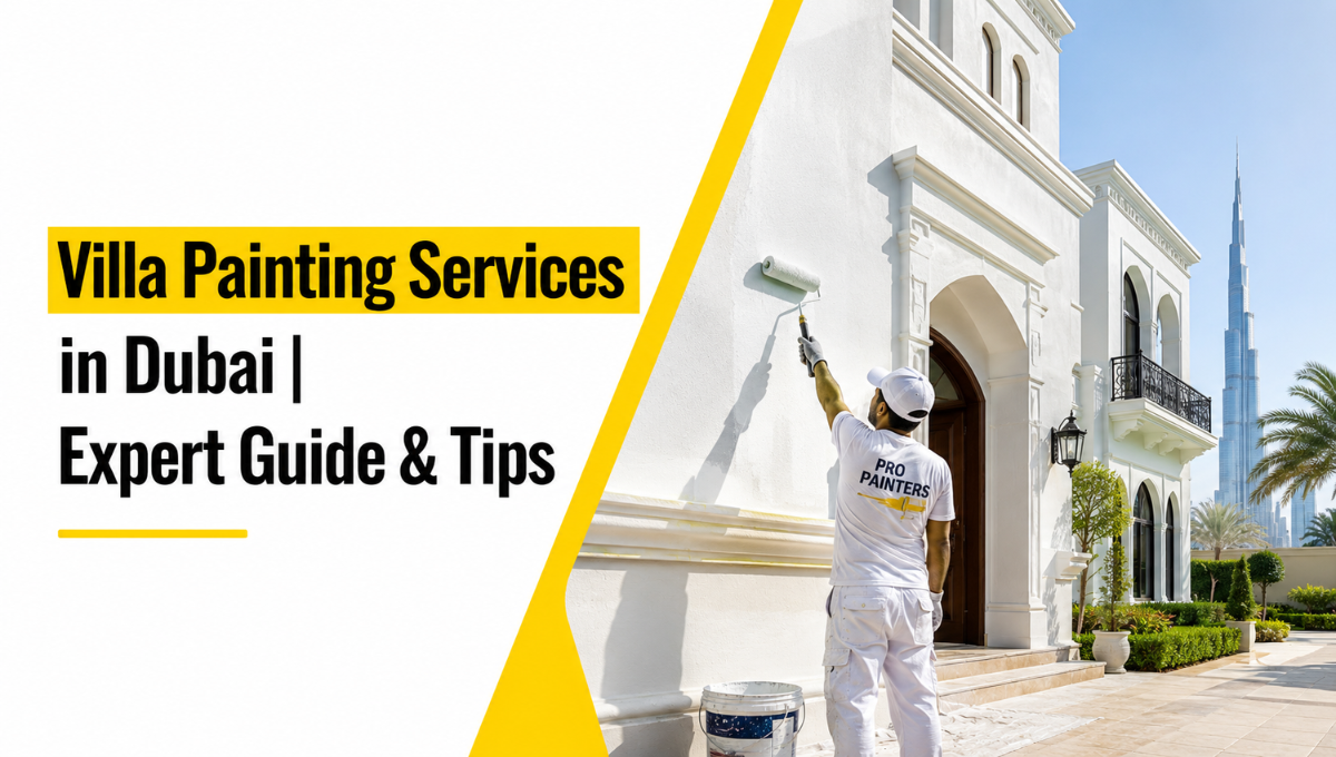 Professional Villa Painting Services in Detail
