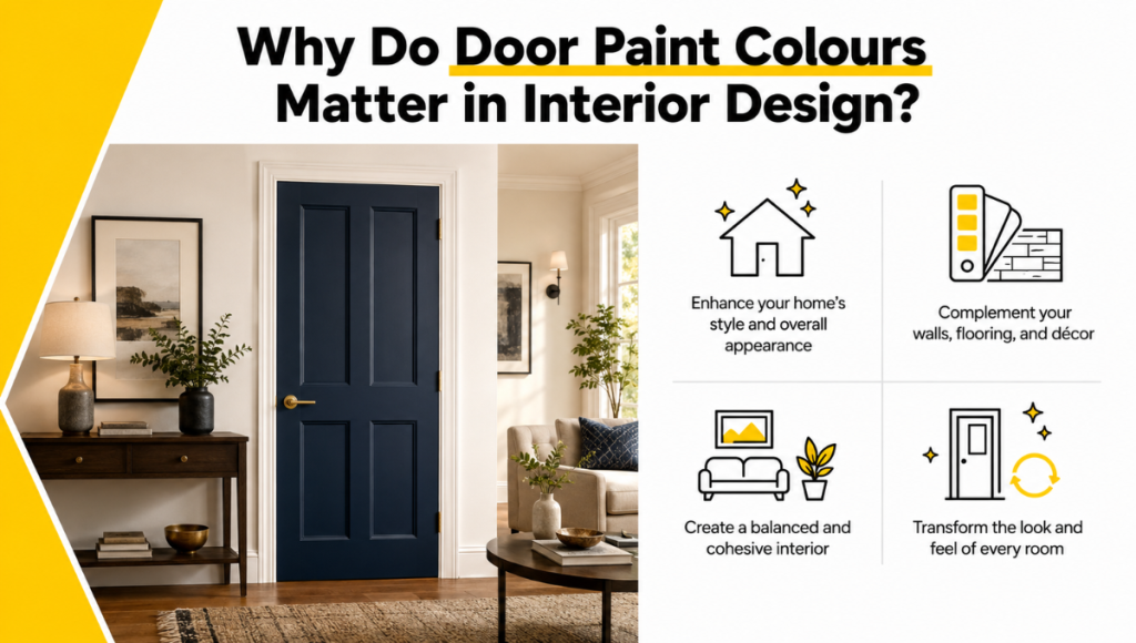 Why Do Door Paint Colours Matter in Interior Design