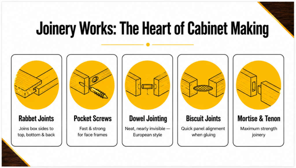 Joinery Works The Heart of Cabinet Making