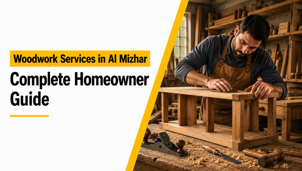 Complete Guide to Woodwork Services in Al Mizhar