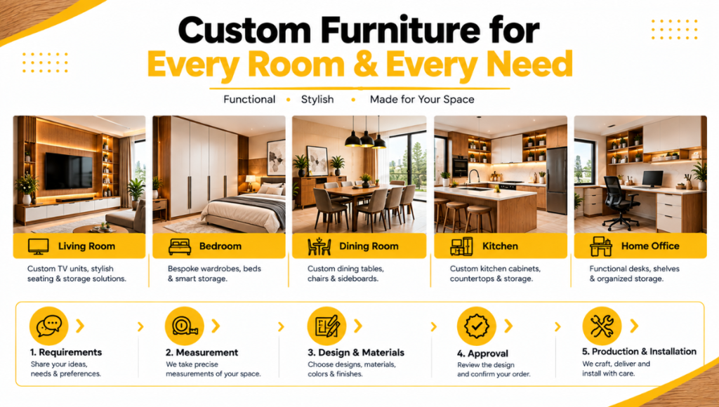 Custom Furniture for Every Room & Every Need