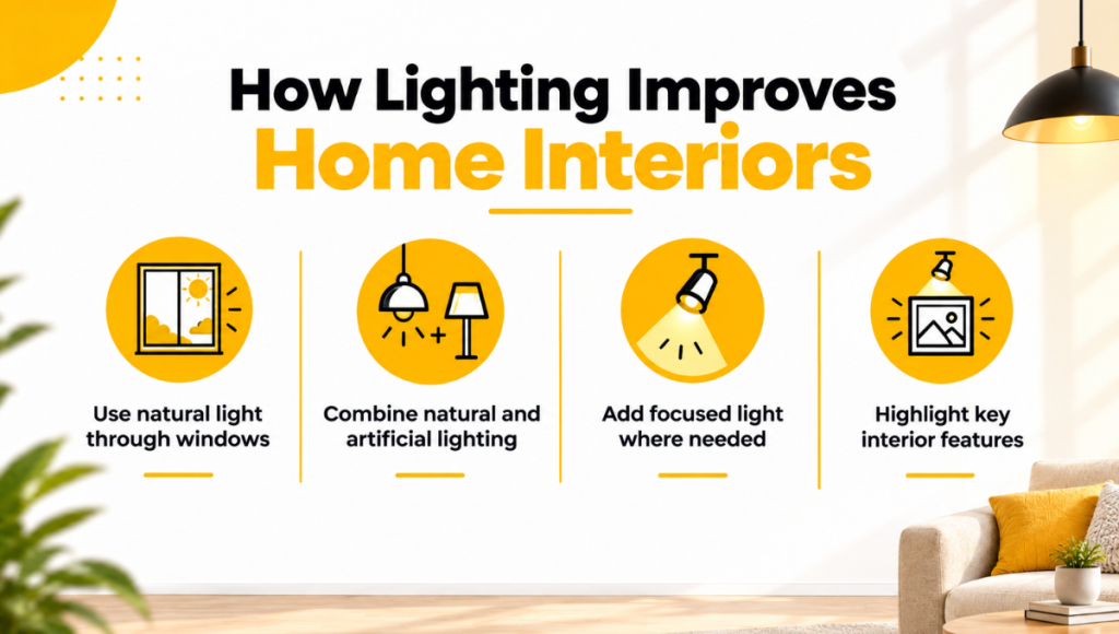 How Lighting Improves Home Interiors