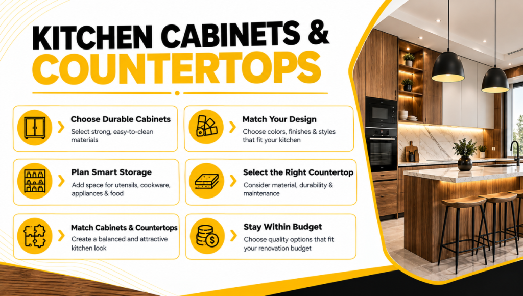 Kitchen Cabinets & Countertops