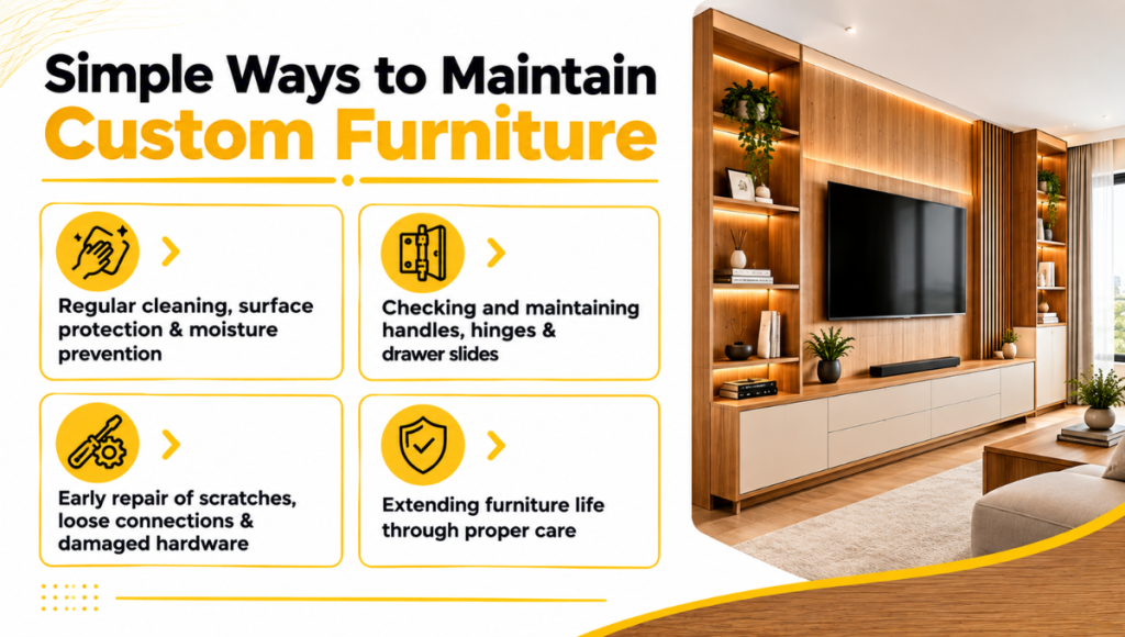 Simple Ways to Maintain Custom Furniture