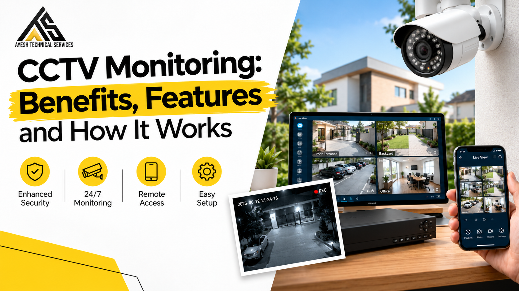 CCTV Monitoring: Benefits, Features, and How It Works