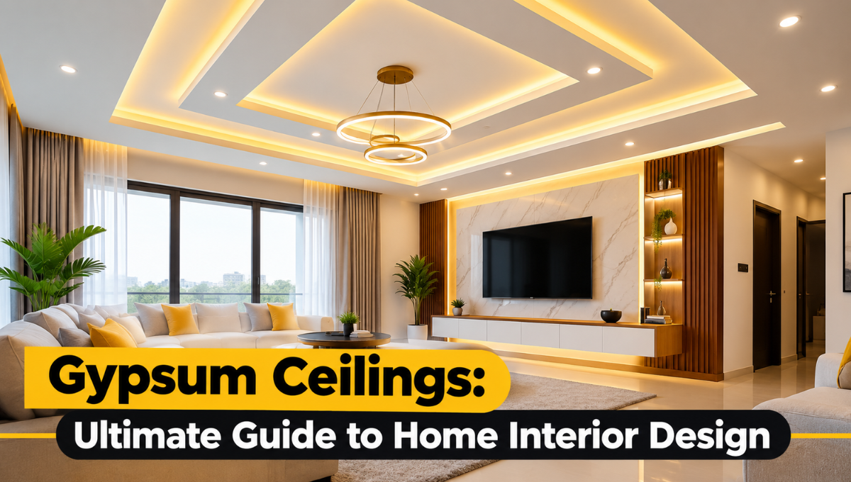 Gypsum Ceilings: Ultimate Guide to Home Interior Design