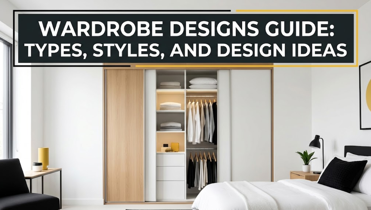 Wardrobe Designs Guide: Types, Styles, and Design Ideas