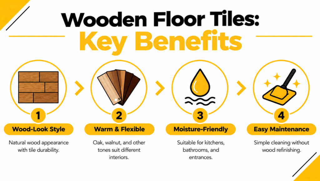 Wooden Floor Tiles Key Benefits